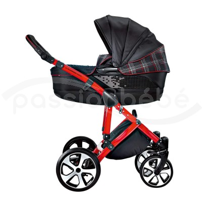 KNORR BABY 2014 2 POUSSETTE COMBI VOLKSWAGEN GTI KOMPLETTSET