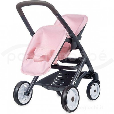 Poussette smoby double sale