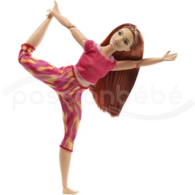 Poupée articulée Barbie Made to Move Danseuse moderne - Poupée