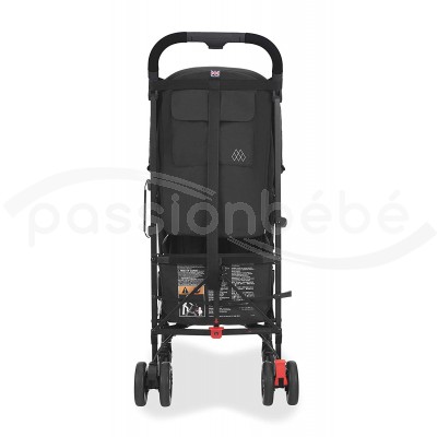 POUSSETTE MACLAREN QUEST ARC BLACK BLACK EN PROMOTION