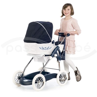 LANDAU DE POUP E SMOBY PICCOLO COMBI INGLESINA BLUE EN PROMOTION
