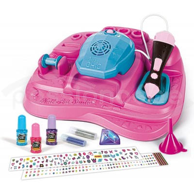 JEU CLEMENTONI CRAZY CHIC NAIL ART STUDIO EN PROMOTION
