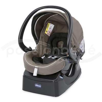 TRIO POUSSETTE CHICCO ACTIV3 TOP DARK BEIGE KIT AUTO EN PROMOTION