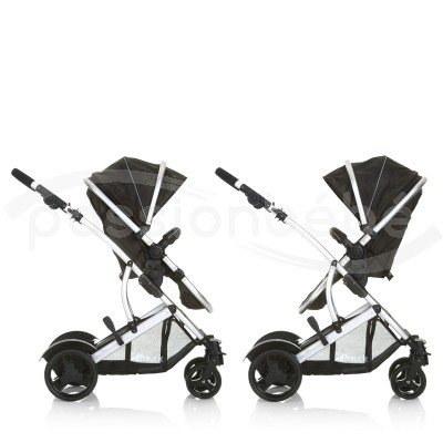 Poussette outlet double reversible