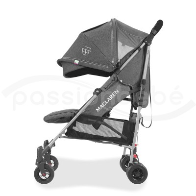 MACLAREN QUEST ARC POUSSETTE CHARCOAL DENIM EN PROMOTION
