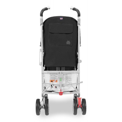 MACLAREN TECHNO XT POUSSETTE PLIABLE MULTIFONCTIONNELLE NOIR ARGENT EN PROMOTION