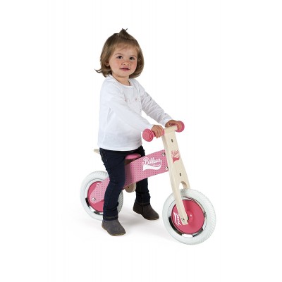 JANOD DRAISIENNE LITTLE BIKLOON ROSE BOIS EN PROMOTION