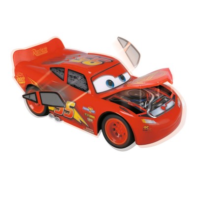 DICKIE TOYS DISNEY RC CARS 3 LIGHTNING MCQUEEN CRAZY CRASH RADIOCOMMANDEE VEHICULE EN PROMOTION