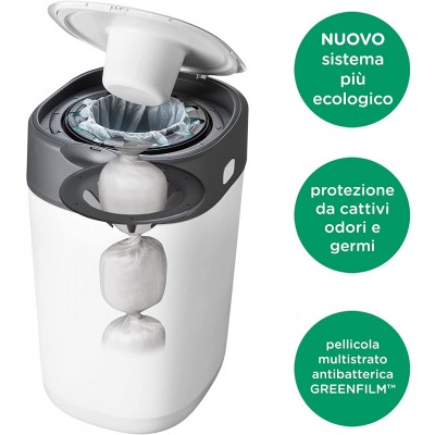 TOMMEE TIPPEE RECHARGES DE POUBELLE A COUCHES POUR TWIST CLICK ET SANGENIC TEC LOT DE 18 EN PROMOTION