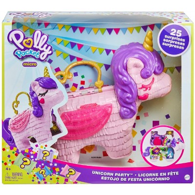 PLAYSET MATTEL POLLY POCKET UNICORN SURPRISES MAGIQUES EN PROMOTION