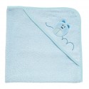 Accappatoio Chicco Quadrato In Spugna Topolino 0m+ Azzurro