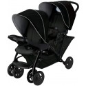 Passeggino Gemellare Graco Stadium Black Grey