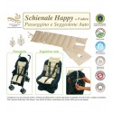 Cuscino Schienale Andy & Helen Happy per Passeggino e Seggiolino Auto+ Fodera