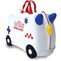 Valigia Cavalcabile Trunki Abbie Ambulance White