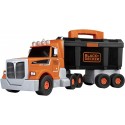 Camion Smoby Black + Decker avec Remorque