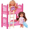 Set Bambole Simba Evi Love con Letto a Castello