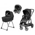 Poussette Trio Peg Perego Veloce SLK Belvedere i-Size Licorice Capacité 22 kg