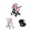 Trio Cam Fluido Easy Cuore Rosa i-Size Portata 22 Kg