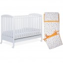 Lettino Foppapedretti Lucy Bianco con Completo Piumone