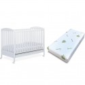 Lettino Foppapedretti Lucy Bianco + Materasso