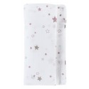 Copertina Multiuso Picci Baby Swaddle Stella Converse Rosa 130x130 cm