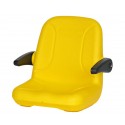 Sedile Peg Perego per Trattore e Ruspa John Deere Giallo