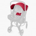 Set Cappotta + Spallacci Doona+ per Seggiolino Auto Flame Red
