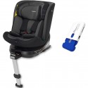 Seggiolino Auto Foppapedretti Girevole a 360 Iturn i-Size da 40-150 cm Black + Dispositivo Antiabbandono OMAGGIO