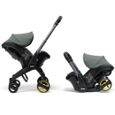 Doona i Si&egrave;ge auto et poussette 2 en 1 i-Size R129 Forest Grey