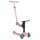 Trottinette Evolutive Globber Go Up Sporty Lights Rose Pastel OFFRE SPECIALE