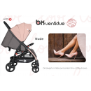 Passeggino Baciuzzi BX 22 Nude Portata 22 Kg con Parapioggia