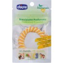 Bracelet Parfum&eacute; Chicco Anti-Moustique Blanc/Jaune