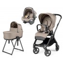 PEG PEREGO &ndash; Trio Switch Desert con Nacelle Flex et Si&egrave;ge Auto Primo Viaggio Slk i-Size R129