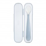 Chicco Cuillère en silicone avec étui 6M+ 