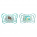 Succhietto Chicco Physio Forma Light Silicone 2 pz Azzurro 6-16 m