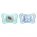 Succhietto Chicco Physio Forma Light Silicone 2 pz Azzurro 6-16 m