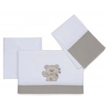 Lenzuoline per Lettino Foppapedretti My Little Love 3 Pz