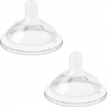 Set 2 Tettarelle Chicco NaturalFeeling 6m+ Flusso Veloce