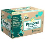 Couches Pampers Baby Dry Taglia 6 15-30kg Maxi lot 68 unit&eacute;s