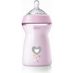 Biberon Chicco Natural Feeling 6m+ 330 ml Rosa