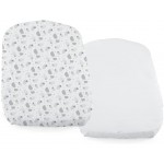 Set Lenzuola per Culla Chicco Baby Hug Grey Sheep 2pz