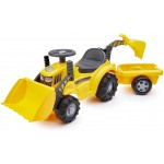 Cavalcabile Ecoiffier Escavatore con Rimorchio