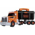 Camion Smoby Black + Decker avec Remorque