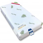 Kiby Matelas pour Lit B&eacute;b&eacute; &agrave; l'Aloe Vera OEKO TEX CLASSE 1 (160 x 80 x 16) 