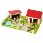 Set Gioco Eichhorn by Simba Fattoria in Legno 19pz