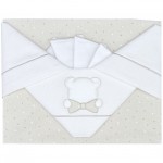 Parure de Lit Brod&eacute;e Andy & Helen pour Berceau Maxi D67 3 pi&egrave;ces Beige