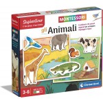 Gioco da Tavolo Educativo Clementoni Sapientino Montessori Gli Animali