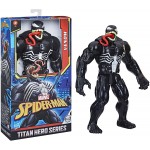 Personaggio Hasbro Marvel Spiderman Venom Titan Hero Series