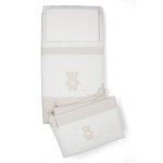 Completo Piumone Foppapedretti Teddy Love Beige