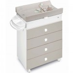 Cassettiera Fasciatoio Cam Asia Orso Bolle Beige